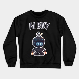 Ai litle robot Crewneck Sweatshirt